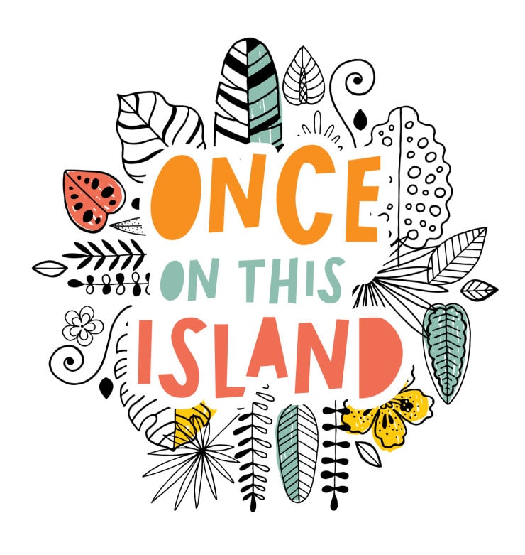 Once on this Island show art