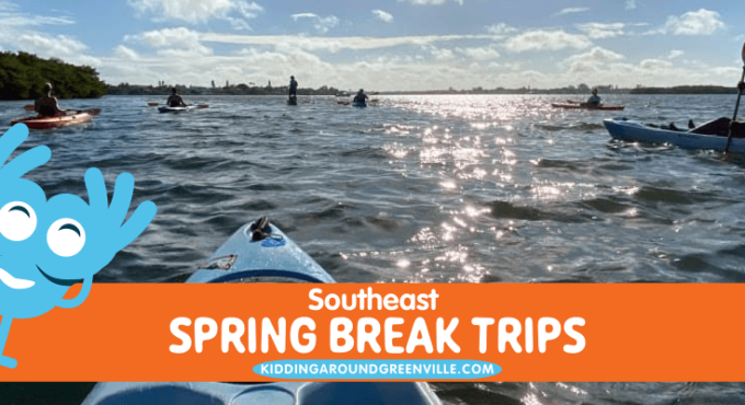 Spring break trips for families in the Southeast