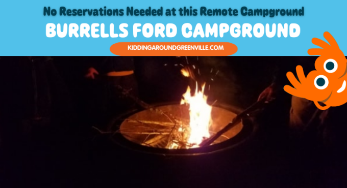 Burrells Ford Campground in Upstate South Carolina