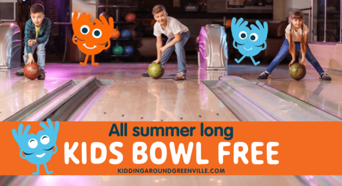 Kids Bowl Free all summer long.