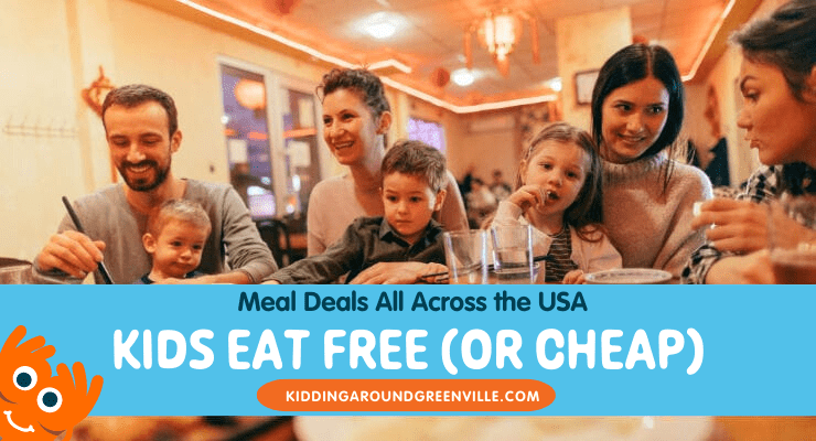 National Kids Eat Free promotions