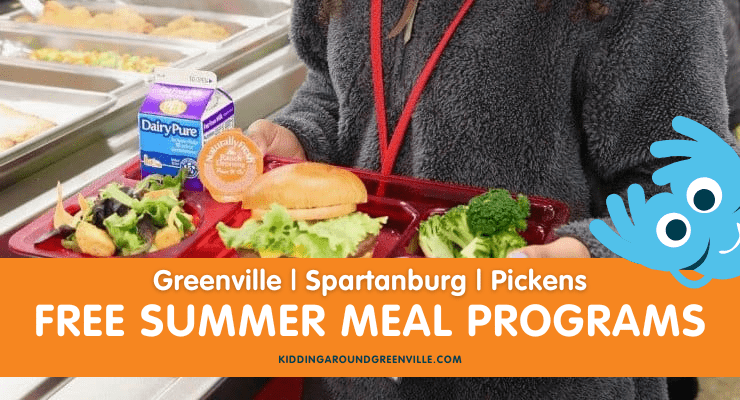 Where to find free lunch during the summer: Greenville, Spartanburg, and Pickens County, SC