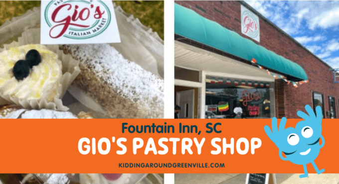 Gio's Pastry Shop in Fountain Inn, SC