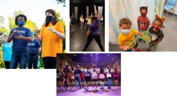 SCCT Summer camp picture collage