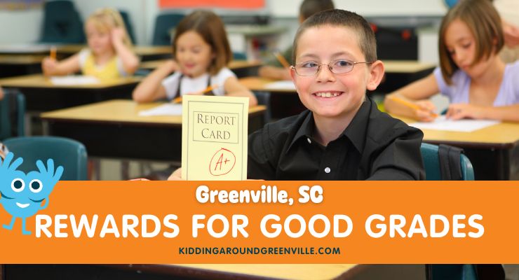 Here's where you can find rewards for good grades in Greenville, SC
