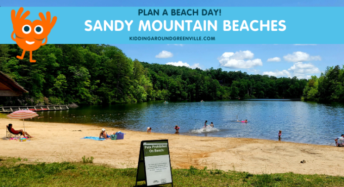 sandy mountain beaches