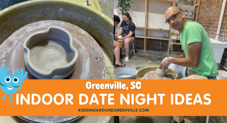 Ideas for indoor date nights near Greenville, SC.