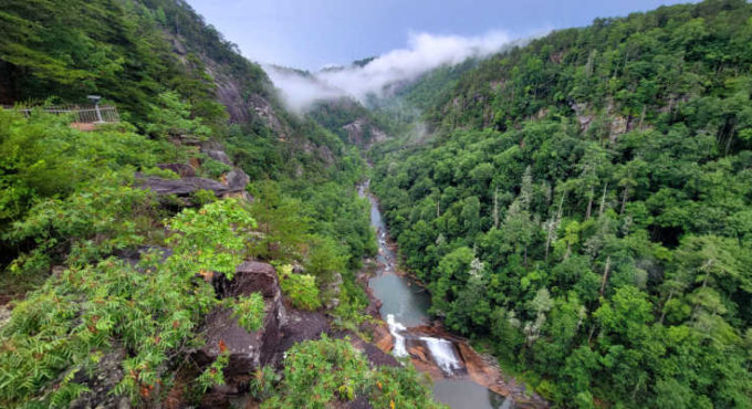 North Rim of Tallulah Gorge