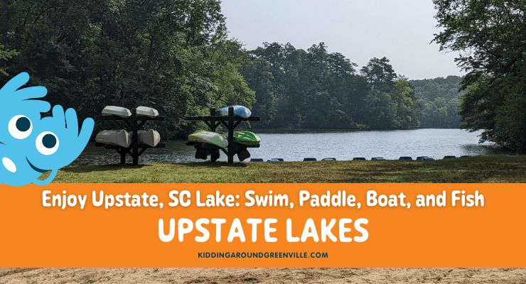 Recreational lakes near Greenville, South Carolina