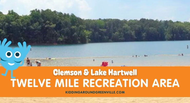 Twelve Mile Recreation Area at Lake Hartwell in South Carolina