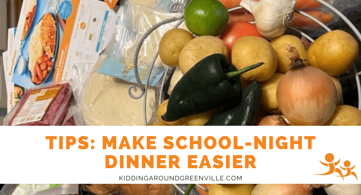 Tips to make school-night dinner easier