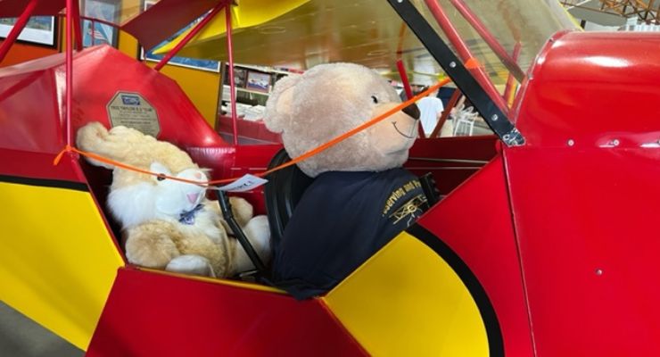 WNC Air Museum Stuffed Pilots