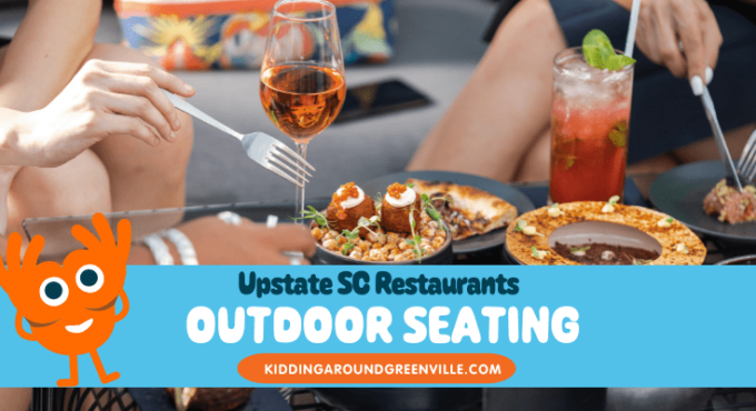 Restaurants with outdoor seating near Greenville, South Carolina