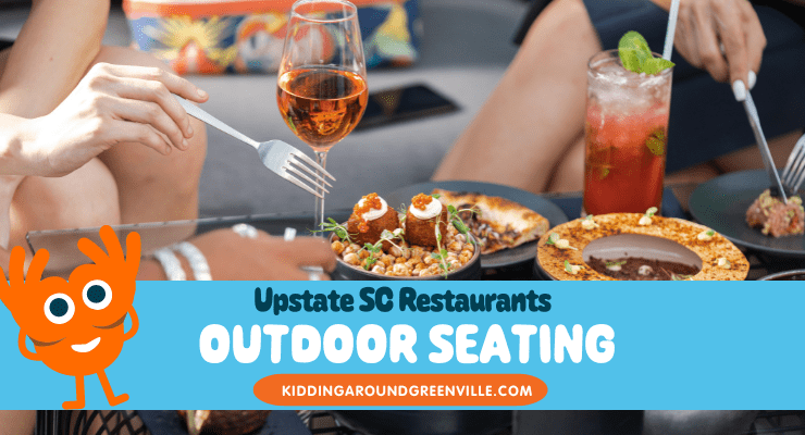 Restaurants with outdoor seating near Greenville, South Carolina