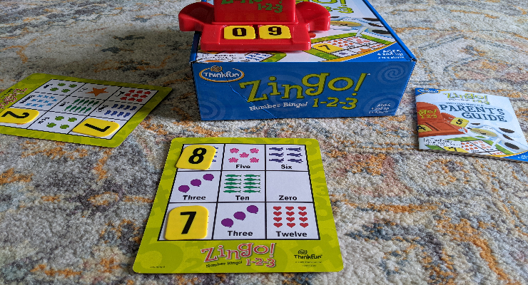 Zingo numbers bingo