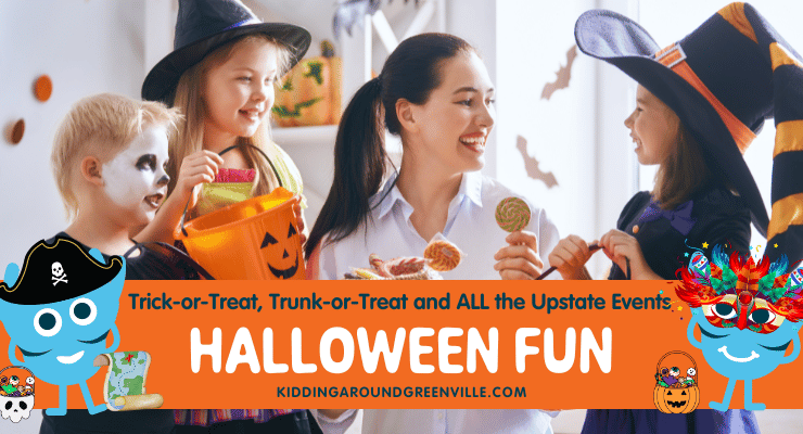 Halloween Guide, trick or treat in Greenville, SC