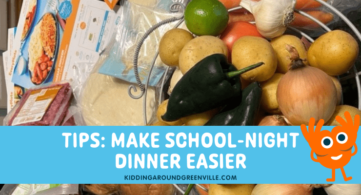 School Night Dinner tips