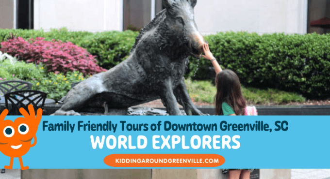 Tours of Downtown Greenville with World Explorers
