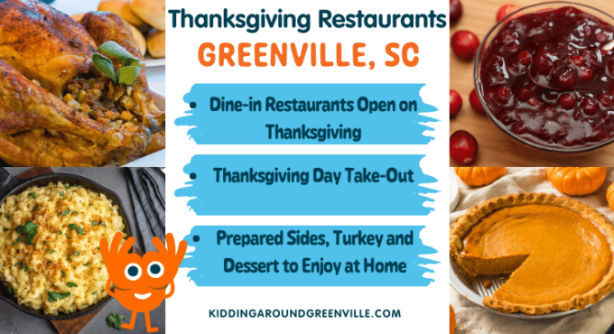 Thanksgiving restaurants Greenville
