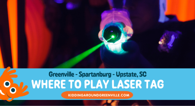 Where to play laser tag near Greenville, South Carolina