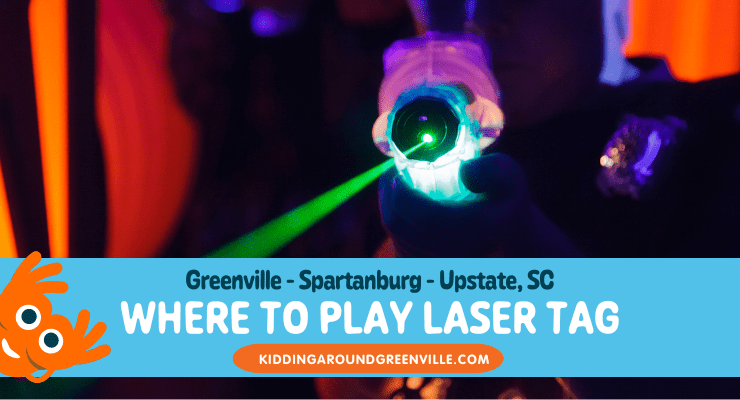 Where to play laser tag near Greenville, South Carolina