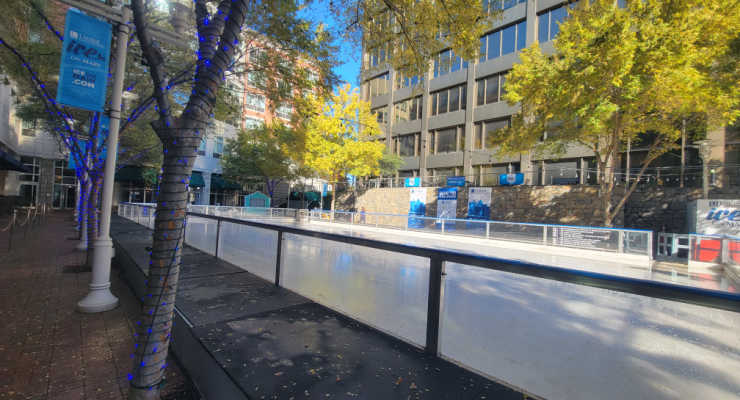 Skate at Ice on Main in Downtown Greenville, SC This Winter