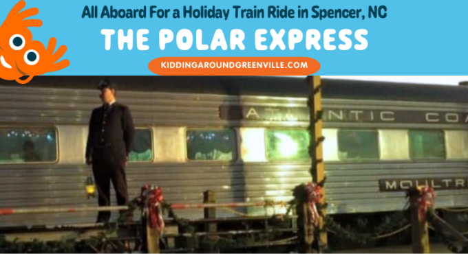 The Polar Express in Spencer, North Carolina