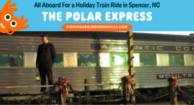 The Polar Express in Spencer, North Carolina