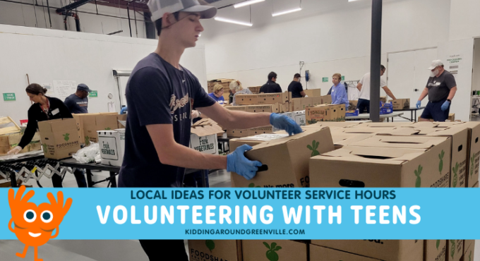 Volunteering with teens