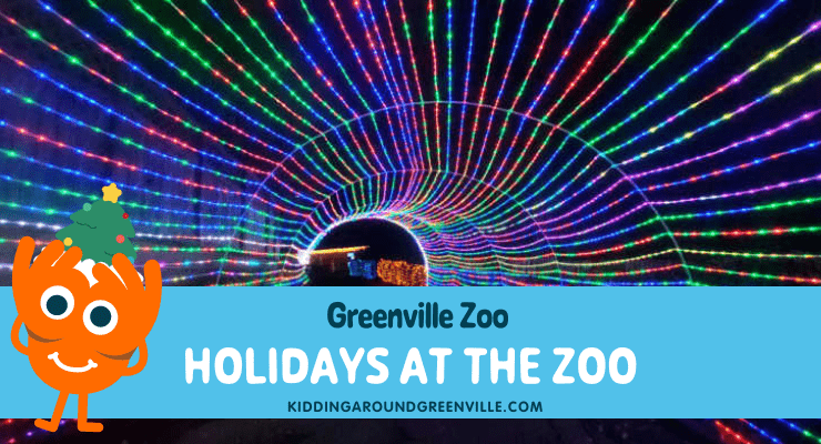 Holidays at the Zoo at the Greenville Zoo in South Carolina
