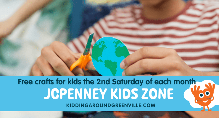 JCPenney Kids Zone Free crafts every month