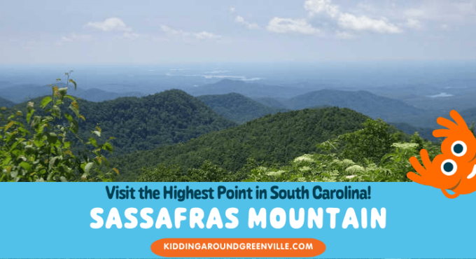 Sassafras Mountain in South Carolina