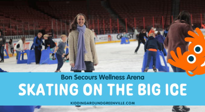 Skating on the Big Ice in Greenville, SC