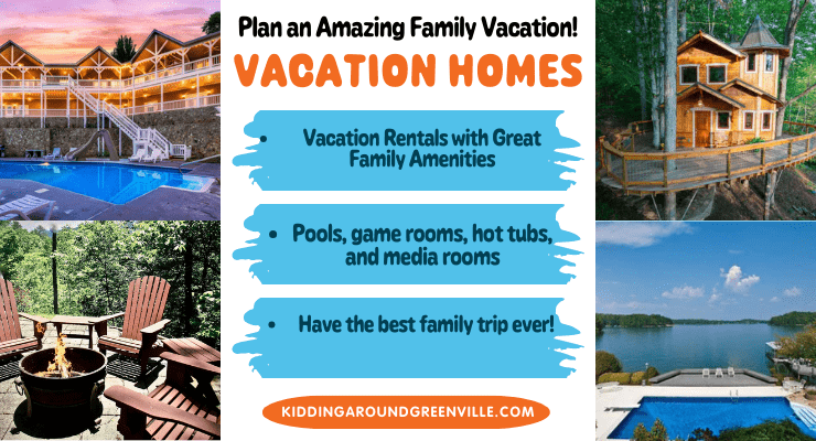 Vacation homes throughout the Southeast