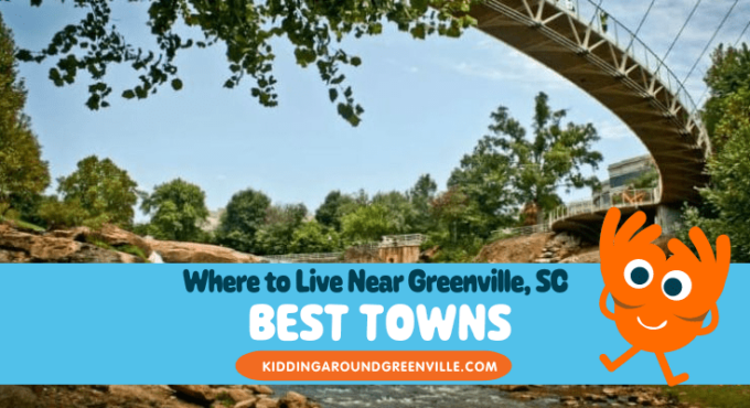 Best cities and towns near Greenville, SC to live