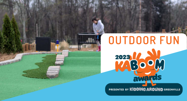 Outdoor Fun KABOOM Awards: Best Outdoor Fun in Greenville, SC