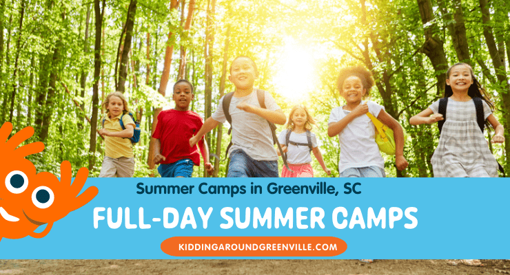 Full day summer camps near Greenville, SC