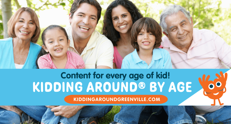 Kidding Around Content by age