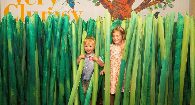 The Very Hungry Caterpillar exhibit at UHM, Greenville, SC