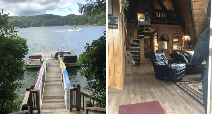 Lake Glenville Lake House Rental