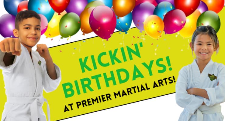 Premier Martial Arts birthday guide 2023