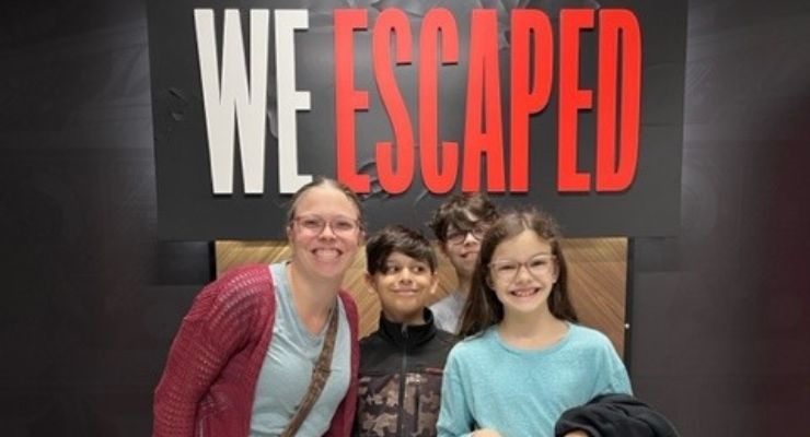 We escaped! The Escape Game, Concord Mills