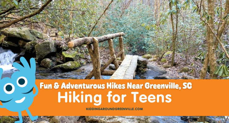 hiking teens greenville, sc