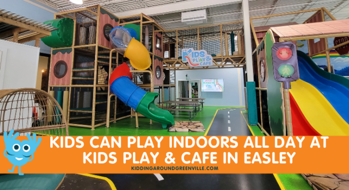 Kids play and cafe in Easley