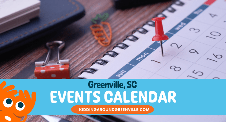 Kidding Around Greenville events calendar for Greenville, SC