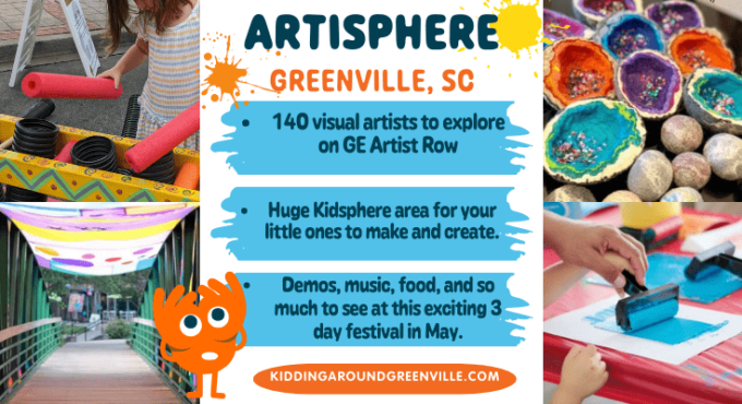 Artisphere festival in Greenville, South Carolina