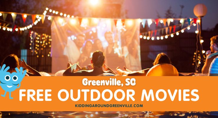Free outdoor movies near Greenville, SC
