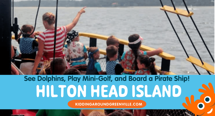Family friendly things to do in Hilton Head with kids.