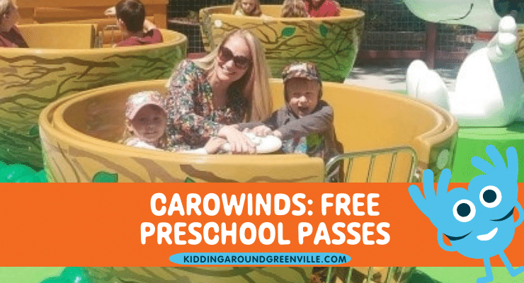 Carowinds Free preschool passes