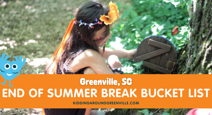 End of Summer Bucket List for Greenville, SC